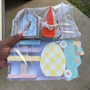 Target wooden Easter decor